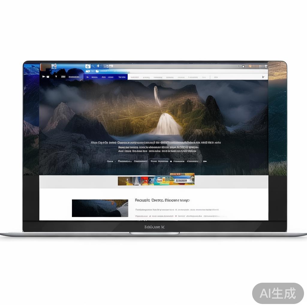 步骤三：进入首页后，通常会自动适配移动设备，显示简