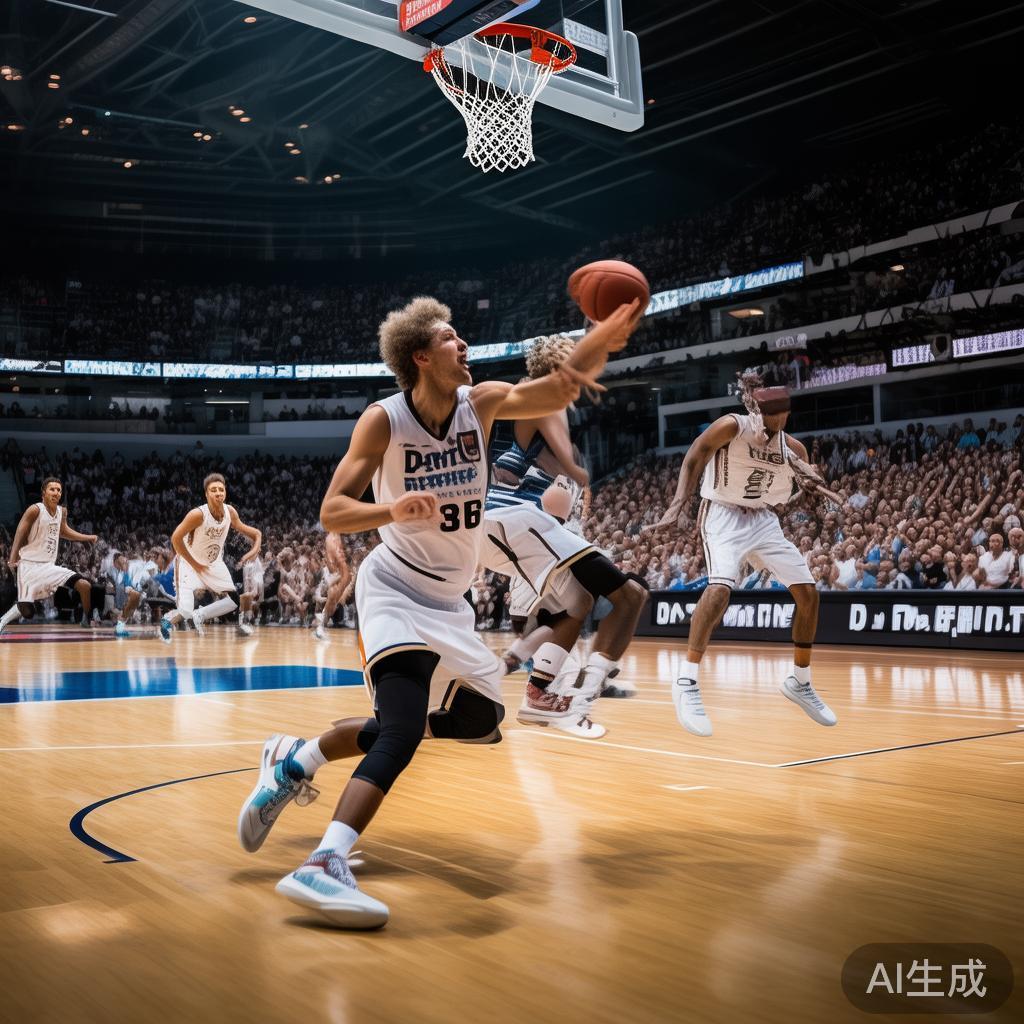 篮球比赛不仅仅是个人技术的比拼，更是团队配合的艺术